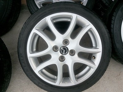 ขายล้อแม็กซ์ Mazda 2 Sport (Top) 16ยาง195/45/16 4 ล้อ