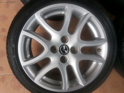 ขายล้อแม็กซ์ Mazda 2 Sport (Top) 16ยาง195/45/16 4 ล้อ