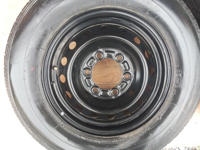 ขายล้อกะทะ15 6รู พร้อมยาง195R15 4ล้อ