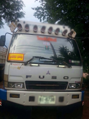 ขายรถบรรทุกสิบล้อดัมพ์ Mitsubishi MMTFN627PNC ปี 49 เครื่อง 260 แรง กระบะดัมพ์สามมิตร มีระบบลากพ่วง