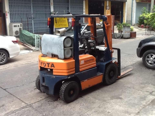 SALE_ขายโฟล์คลิฟท์ (Forklift) รถยกโตโยต้า 5FG 20จากประเทศญี่ปุ่น เครื่องเบนซิล 4P ติดแก๊ส LPG พร้อมใช้ เสาสูง 3m สภาพสวยพร้อมใช้งาน ใช้งานมาเพียง 536 ชั่วโมง SALE_ขายโฟล์คลิฟท์ (Forklift) รถยกโตโยต้า 5FG 20จากประเทศญี่ปุ่น เครื่องเบนซิล 4P ติดแก๊ส LPG พร้อมใช้ เสาสูง 3m สภาพสวยพร้อมใช้งาน ใช้งานมาเพียง 536 ชั่วโมง