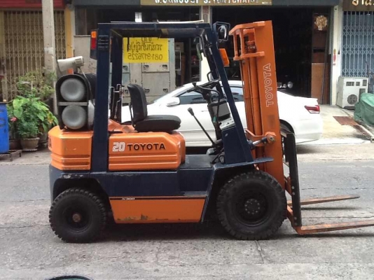 SALE_ขายโฟล์คลิฟท์ (Forklift) รถยกโตโยต้า 5FG 20จากประเทศญี่ปุ่น เครื่องเบนซิล 4P ติดแก๊ส LPG พร้อมใช้ เสาสูง 3m สภาพสวยพร้อมใช้งาน ใช้งานมาเพียง 536 ชั่วโมง SALE_ขายโฟล์คลิฟท์ (Forklift) รถยกโตโยต้า 5FG 20จากประเทศญี่ปุ่น เครื่องเบนซิล 4P ติดแก๊ส LPG พร้อมใช้ เสาสูง 3m สภาพสวยพร้อมใช้งาน ใช้งานมาเพียง 536 ชั่วโมง