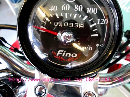 Fino ps ปี 57 สีดำแดงยอดนิยม คันนี้พิเศษมาพร้อมชุดแต่งสุดเท่ จากศูนย์ยามาฮ่า ราคาพร้อมโอน 29900