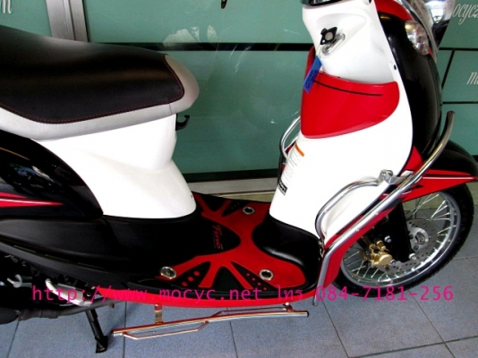 Fino ps ปี 57 สีดำแดงยอดนิยม คันนี้พิเศษมาพร้อมชุดแต่งสุดเท่ จากศูนย์ยามาฮ่า ราคาพร้อมโอน 29900