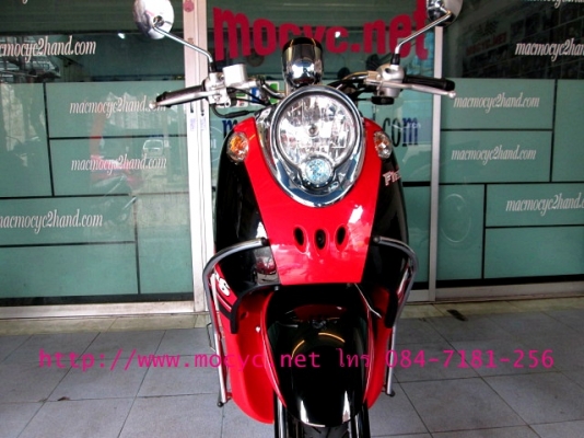 Fino ps ปี 57 สีดำแดงยอดนิยม คันนี้พิเศษมาพร้อมชุดแต่งสุดเท่ จากศูนย์ยามาฮ่า ราคาพร้อมโอน 29900