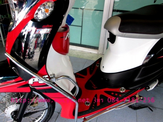 Fino ps ปี 57 สีดำแดงยอดนิยม คันนี้พิเศษมาพร้อมชุดแต่งสุดเท่ จากศูนย์ยามาฮ่า ราคาพร้อมโอน 29900