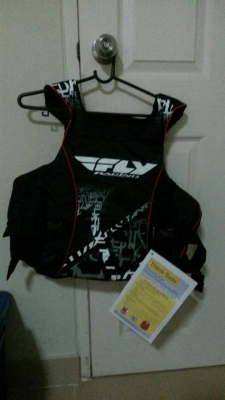 ของเข้ามาใหม่ Fly racing ชูชีพ USCG กันกระแทกหน้าอกอย่างหนา