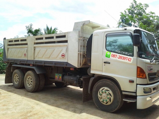 ขายรถดั้มพ์ 10 ล้อ 2 เพลา HINO