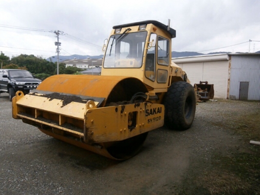 รถบดสั่นสะเทือนญี่ปุ่น 10ตัน SAKAI SV512D 2006y 5,096h ดั้มหนาๆ 2เพลา ปีสูง สต๊อคญี่ปุ่น ผู้ซื้อต้องนำเข้าเอง โอนเงินทั้งหมด