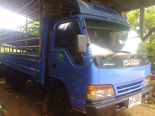 หกล้ออ อีซูซุ NPR130แรง สภาพสวยพร้อมใช้งาน ทะเบียนชุดโอนพร้อม