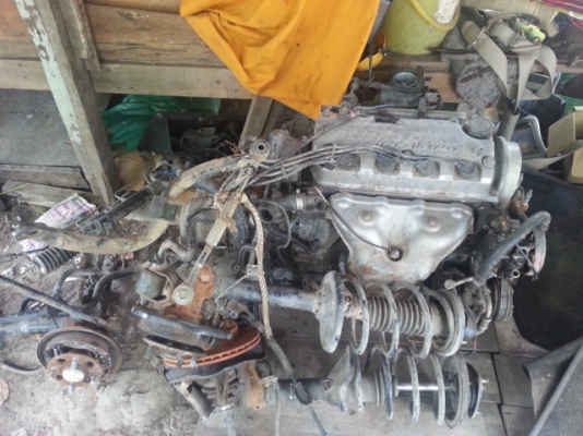 ขายซาก เครื่องยนต์  HONDA CITY TYPE-Z (hyper 16v เกียร์โอโต้) (เครื่องเกียร์หัวหมูแตก)ขายเป็นอะไหล่ 5000บาท