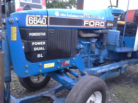 ขายอีกแล้วครับ รถไถ FORD 7810 สวยๆๆ 2เพลาครับ และ FORD 6640 สวยๆๆ 2เพลาครับ