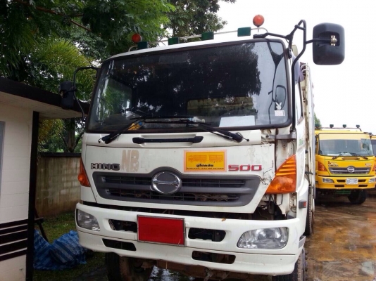 ขายรถบรรทุกสิบล้อดัมพ์ HINO 500 เครื่อง 330 แรง รถเดือนมีนาคม 2557 ทะเบียนพร้อมใช้