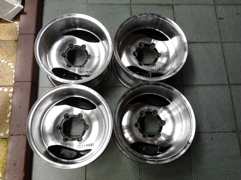 ล้อ Enkei 6/139 ขอบ15 กว้าว8.5 ออฟ-25 สวยๆ 1ชุด