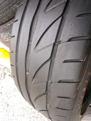 ขายยาง205/45/17 ปี 2311 BRIDGESTONE POTENZA 1 คู่ ขายยาง205/45/17 ปี 2311 BRIDGESTONE POTENZA 1 คู่