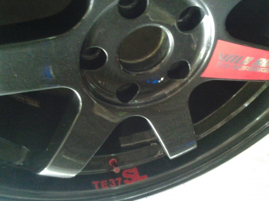 ล้อแม็ก TE 37 ขอบ18 ยางปี12