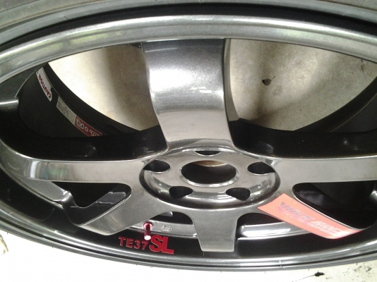 ล้อแม็ก TE 37 ขอบ18 ยางปี12