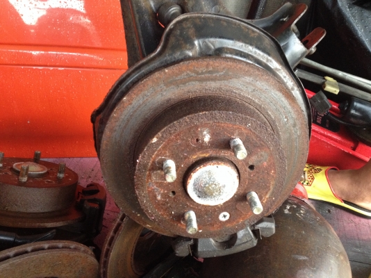 ชุดดิสเบรคหลังใส่ซีวิค