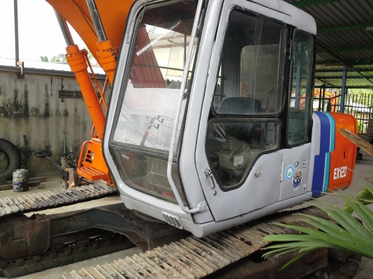 ขายรถแมคโฮ  HITACHI   EX 120-2  เลขตัวถัง  12 N-32857   เลขเครื่อง  =4BD1-995884   รถนำเข้าเก่านอก  เครื่องดี  ปั้มแรงทำงานไว  ไฟฟ้าเต็ม ปั้มนิ้วรถยังไม่เคยใช้งานในไทย  มีเอกสารแจ้งจำหน่ายพร้อง ขายราคาถูก  เจ้าของขายเองค่ะ