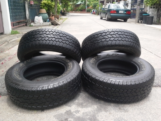 ยางtoyo245/70/16ปี10 ดอกสวยๆ