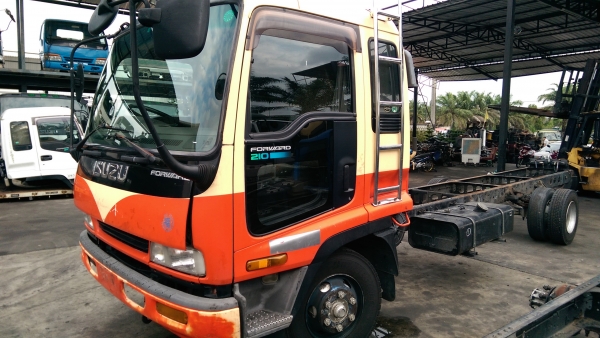 รถเก่านอก   อีซูซุเดก้า เครื่องยนต์ 210 แรง  6HH  หัวถูกรุ่นบ้านเรา