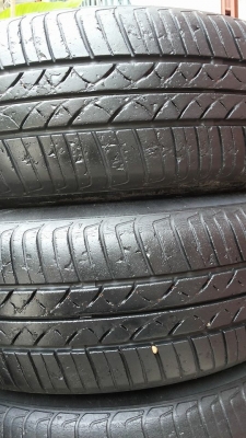 ล้อกระทะ ขอบ14 4รู100 ของ nissan march  ยาง maxxiss 165 70 14