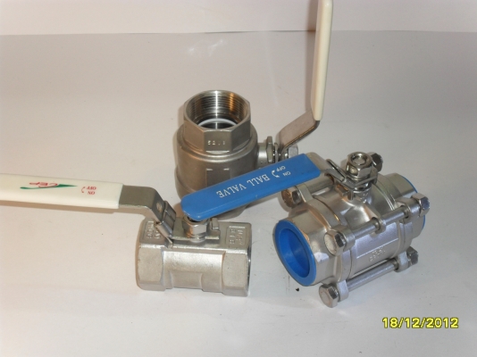 ขาย วาล์วสแตนเลส หน้าแปลน 10K 2" 3"