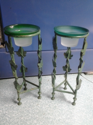 เชิงเทียนทองเหลืองคู่