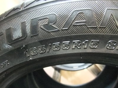 ยาง bridgestone 185/55/15 ปี10
