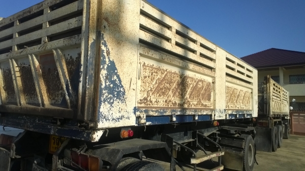 ขายลูกพ่วงดั้ม2คานปี*48 สวย..เดิมๆไม่เคยหล่น...ยางสวย พร้อมใช้