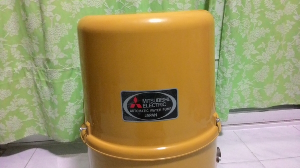 ปั๊มน้ำอัตโนมัติยี่ห้อ mitsubishi 205 วัตต์ สภาพใหม่ๆพร้อมใช้งานเลยครับ ปั๊มน้ำอัตโนมัติยี่ห้อ mitsubishi 205 วัตต์ สภาพใหม่ๆพร้อมใช้งานเลยครับ