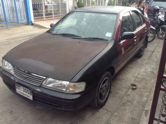 ขายครับ NISSAN SUNNY B 14 1.5 ABS ปี 99 ตัวท๊อป เกียร เครื่อง ดีมาก ช่วงล่างดี สีไม่สวย ภายในไม่ขี้เหร่ ออโต้ แกสน้ำมันใช้ได้ครบ กะจกไฟฟ้า เล่มพร้อม ตามสภาพน่ะครับ ราคา 49000. สภาพสวยๆขายเปนแสนครับ 085-359-4089 กอล์ฟครับ ดูรถแถวสายไหม 24 ชมครับ ช้าอดตามเค