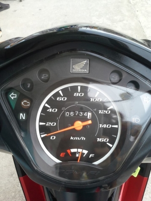 Honda Wave 110 i ปี 2556 รุ่นใหม่ล่าสุด สีดำ แดง รถสวยๆประหยัดน้ำมัน