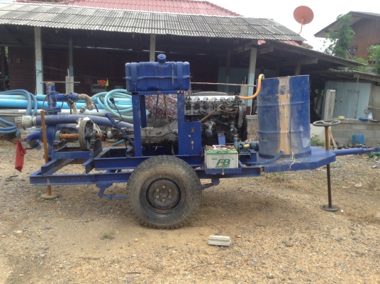 ขายเครื่องสูบน้ำ แบบเครื่องยนต์ดีเซล 6 สูบ