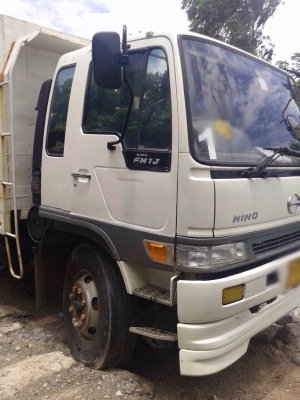 ยรถบรรทุกสิบล้อดัมพ์ HINO FM221LA เครื่อง P09C-315 แรง 2 เพลา กระบะดัมพ์เหล็ก