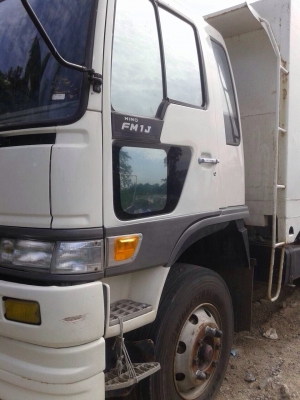 ยรถบรรทุกสิบล้อดัมพ์ HINO FM221LA เครื่อง P09C-315 แรง 2 เพลา กระบะดัมพ์เหล็ก