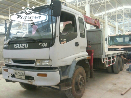 ขาย10ล้ออีซูซุ DECA195 FVMพร้อมเครนยูนิ U NIC 3ตัน สภาพพร้อมใช้งาน เครื่องดี แชชซีสวย เอกสารพร้อมโอน