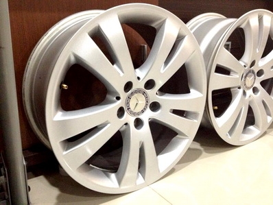 แม็กซ์ BENZ New C-Class 17 นิ้ว แท้ห้าง PCD 5-112 ฝากลางช่อมะกอกแท้ ตจว ส่งได้