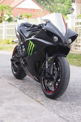 R1ปี2009 สเปคเมกา กุญแจ3ดอก แคปล่าทั้งคันทะเบียนแท้ ของแต่งหลายรายการดังรูป