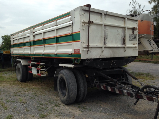 ขายลูกพ่วงดัมพ์ 2 เพลา สภาพสวยๆ ราคาต่อรองได้ครับ