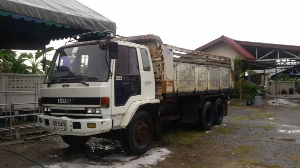 395,000.บ-ISUZU-10ล้อดั้ม.ครัชซีเจหัวร๊อคกี้.1เพลา.เครื่อง6BG1.เบรคทิ๊ปฟี่-