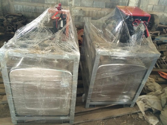 ขายถังน้ำมัน 430 ลิตร พร้อมหัวจ่าย ใช่แบตเตอรี่  ของใหม่