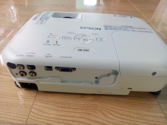 ขายโปรเจคเตอร์ Epson eb s02 สภาพเหมือนใหม่ไม่ค่อยได้ใช้ขายถูกโปรเ