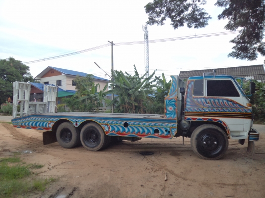ขาย 595000บาทรถ10ล้อเทเลอร์เข็นรถเกียวและแม็กโค สภาพสวยพร้อมใช้งาน