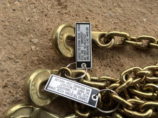 โซ่ พร้อมตะขอ USA