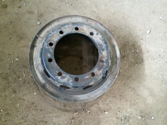 กระทะรถบรรทุก 10 น๊อต มีคิ้ว