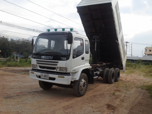 Isuzu270 ยูโร วัน ปี43 ดั้มพ์ใหม่  แหละเก็บสีหัวไปในคลาวเดี่ยวกัน แหละเปลี่ยนยางใหม่10เส้น
