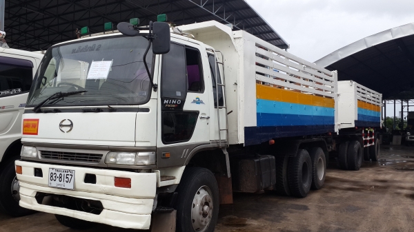 ขายด่วนHINOFM3M เครื่องPO9 เทอร์โบอินเตอร์คูลเลอร์290แรงแม่ลูกราคาเบาๆจัดแนนท์ได้สูงราคา0843923995