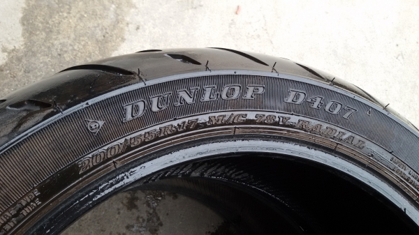 ขายยาง 200/55ขอบ17 เส้นละ850