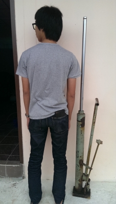 กระบอกไฮโดรลิกยีราฟ 2 ตัน